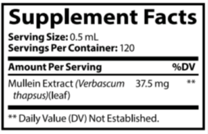 Lung Trust Supplement Facts